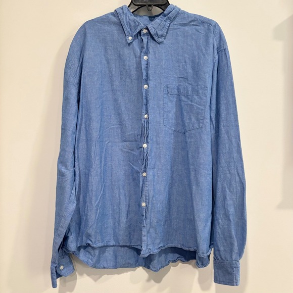 Blue Marine Other - Blue Marine Mens Button Down Shirt XXL Coastal Nautical Preppy Minimalist 21280